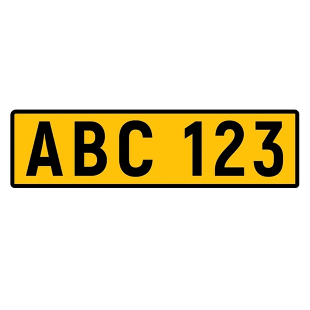 Car Number Plate